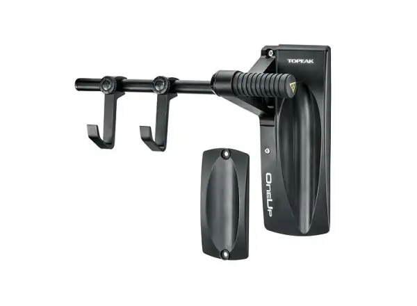Topeak OneUp bike holder on wall
