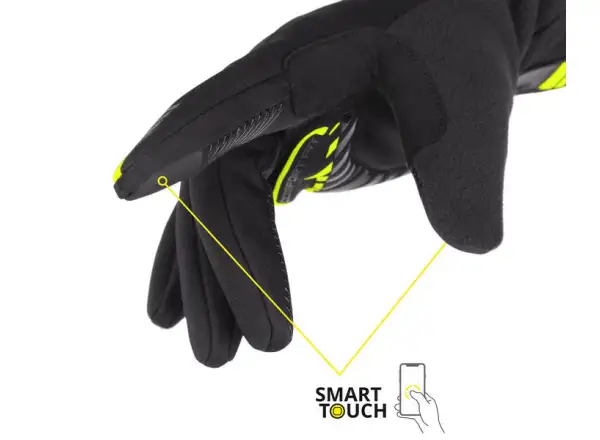 Etape LAKE 2.0 WS+ insulated gloves černá/žlutá fluo