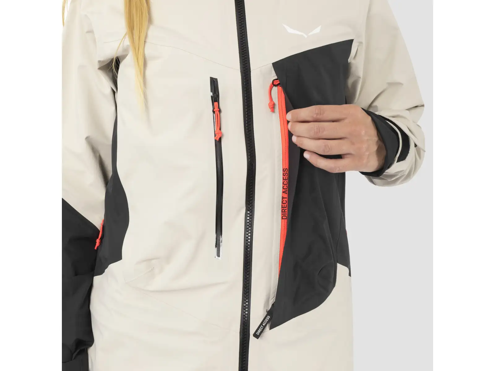 Salewa Sella 3L Powertex women's jacket Oatmeal/0910