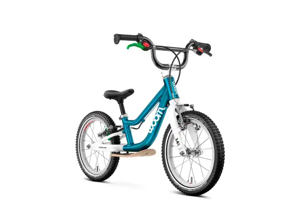 Woom GO 1 Plus children's balance bike 14" Metallic Blue