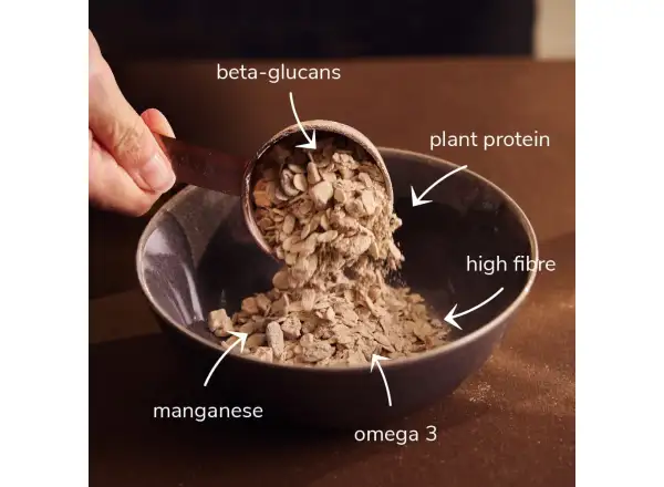 Veloforte Overnight Oats porridge Apple & Cinnamon