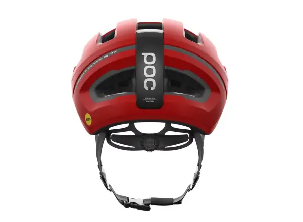 POC Omne Air MIPS helmet Prismane Red Matt