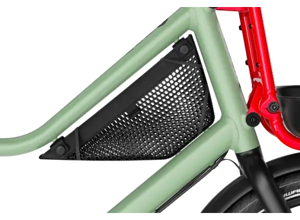 Woom 4 NOW children's bicycle 16" Moss Green/Formular Red