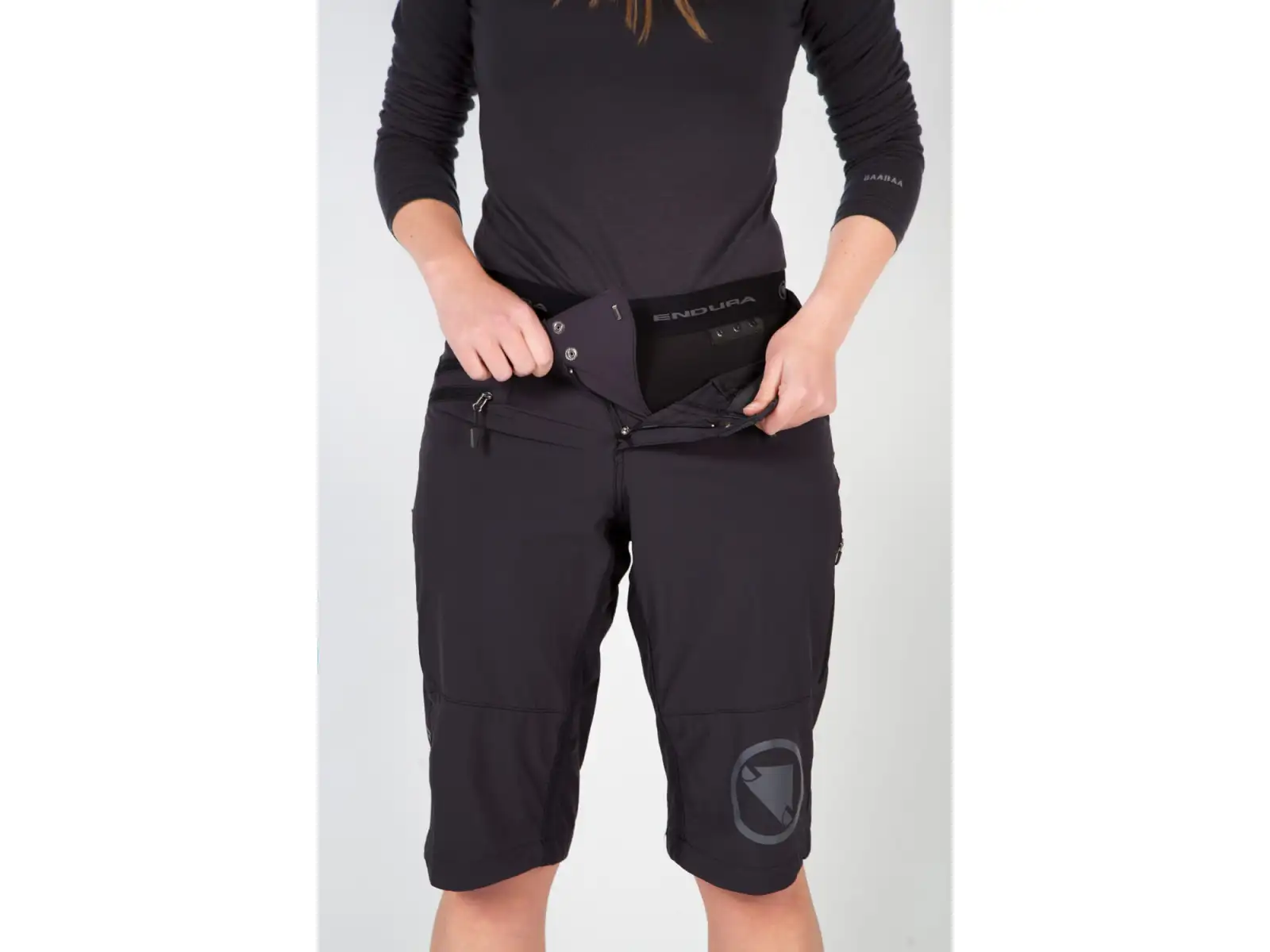 Endura Clickfast women's inner shorts with pad Black