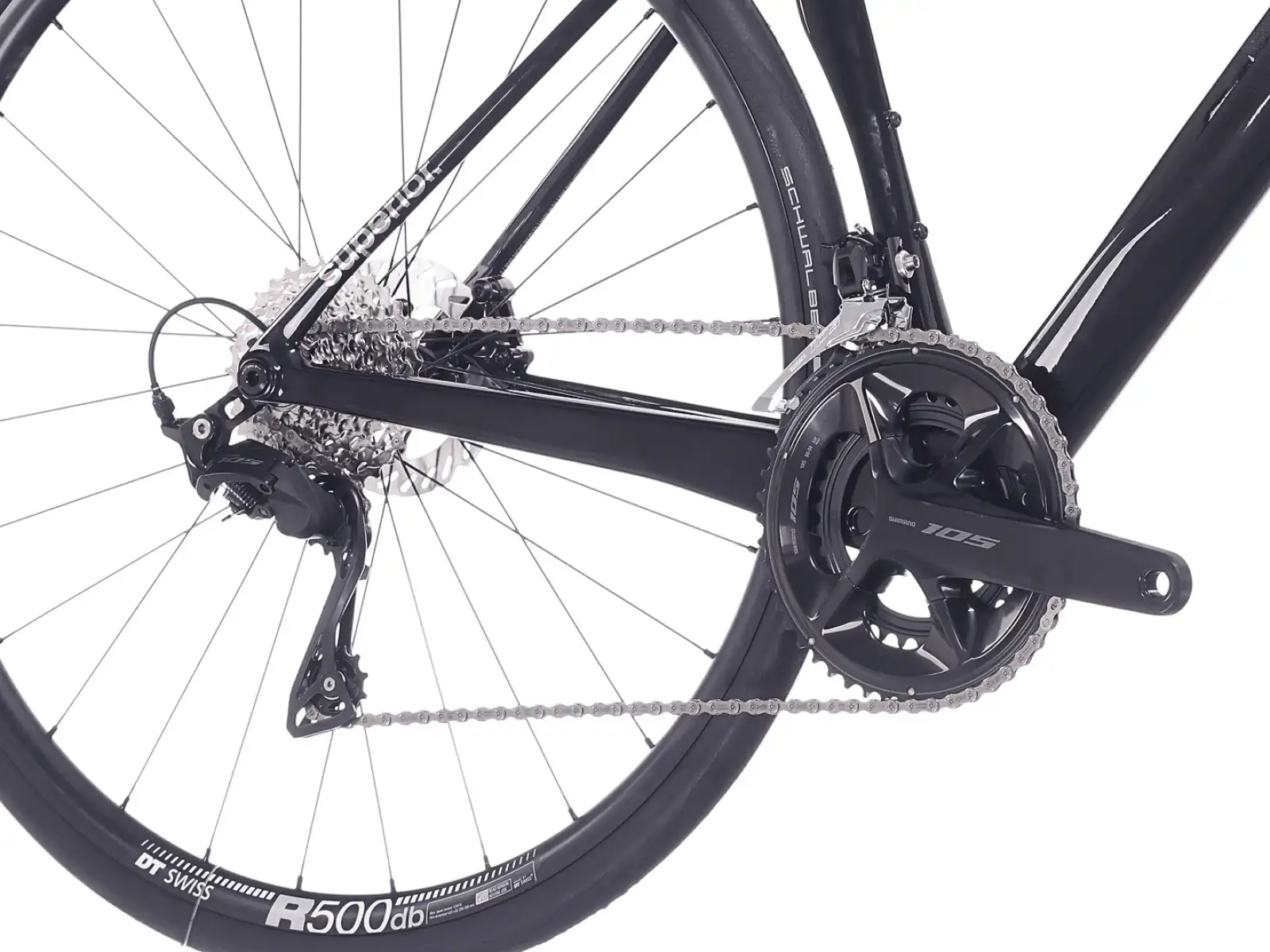 Superior XR 9.3 GF road bike Gloss Emerald Black / Carbon