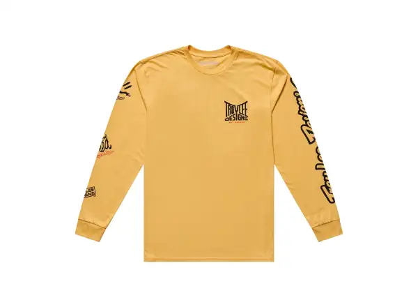 Troy Lee Designs Handlebar men's jersey long sleeve Bleached melon