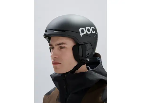 POC Obex Contour Communication ski helmet Sylvanite Grey Matt/Uranium Black Matt
