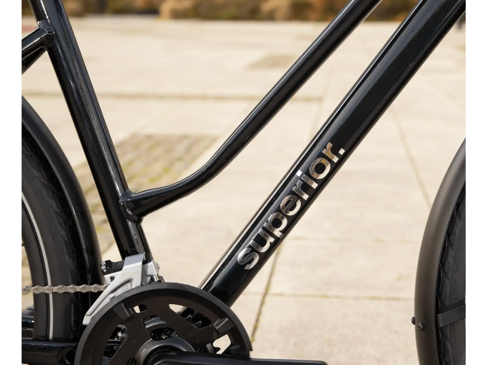 Superior Blox 6.7 T MS bike Gloss Metallic Black