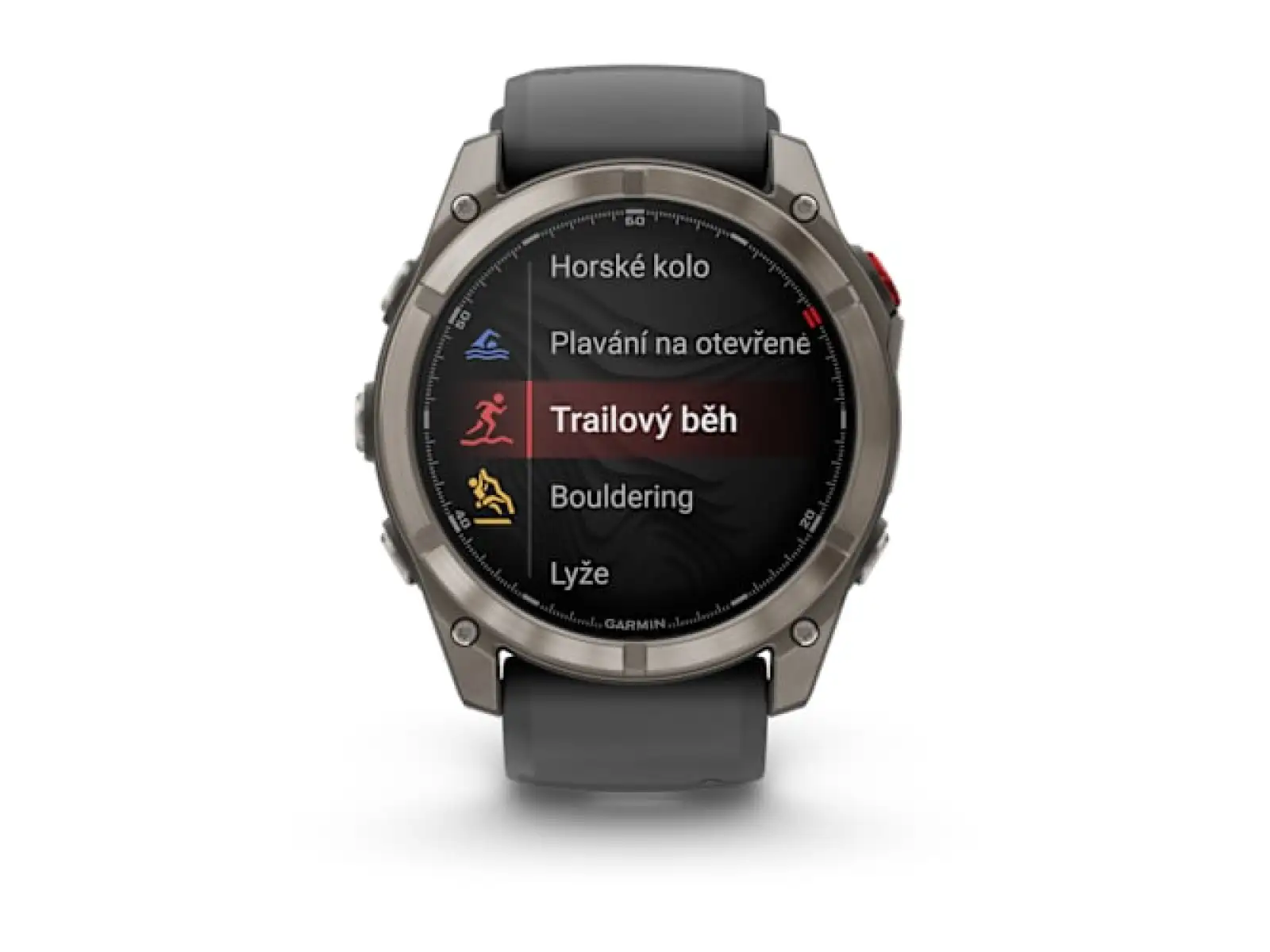 Garmin fenix 8 Pro 51 mm AMOLED Sapphire smart watch Titanium Graphite/Black
