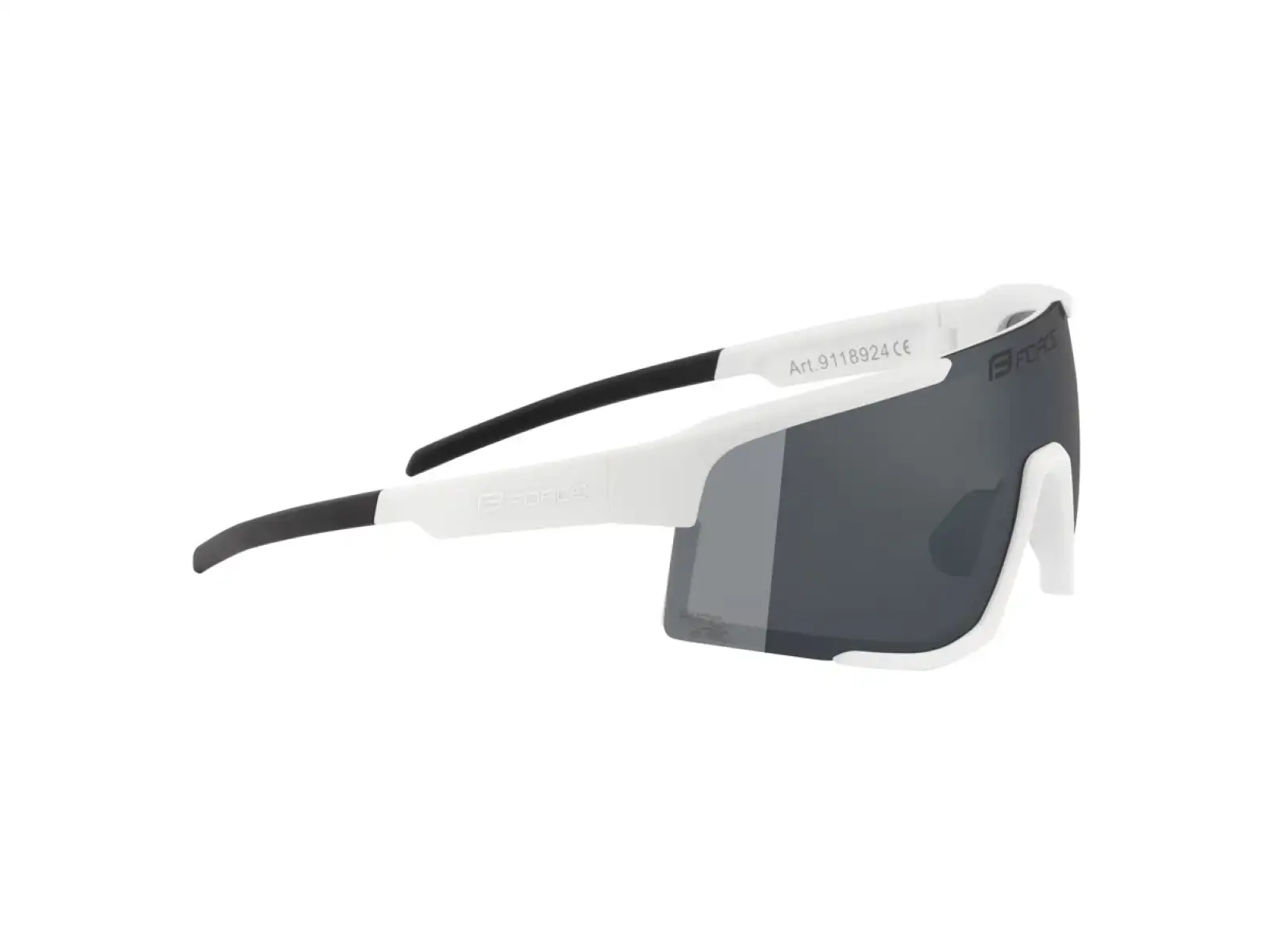 Force Zenith cycling glasses white/black mirrored lens