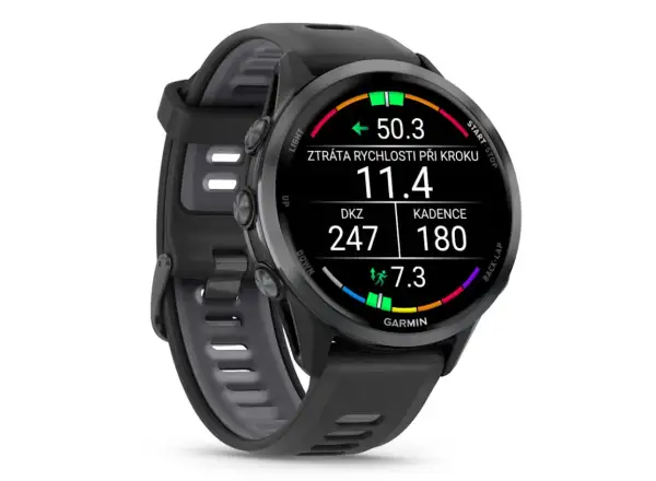 Garmin Forerunner 970 smart watch Black/White VERIFIED