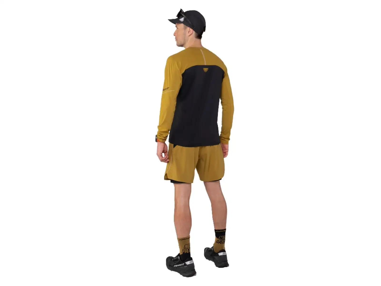 Dynafit Alpine Pro men's long-sleeve shirt Black Out/Tobacco