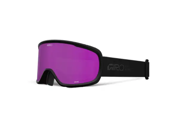 Giro Moxie women's ski goggles Black Stacked/Amber Pink/Yellow (2lenses)