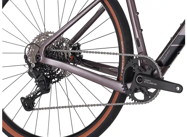 Rock Machine Lukk Cr 30 gravel bike Gloss Purple Garnet