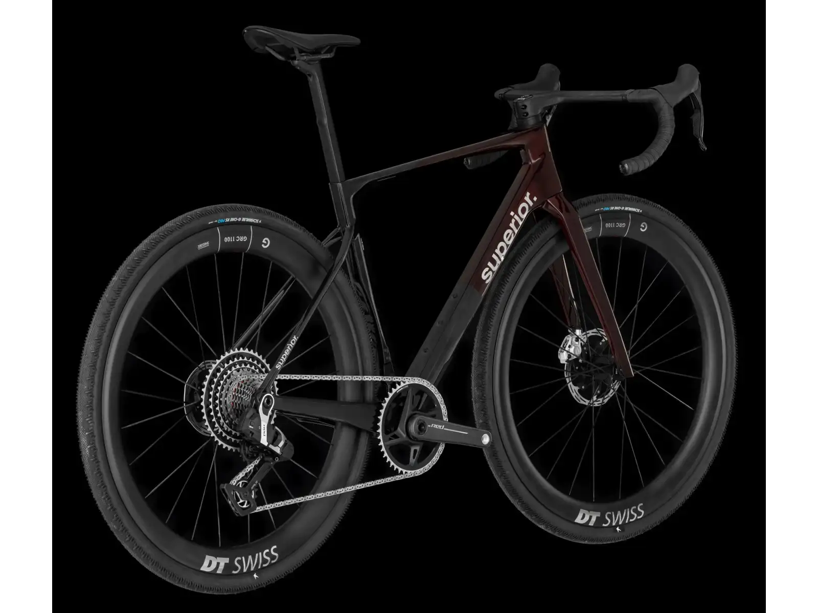 Superior XR 9.9 LTD gravel bike Matte Carbon/Gloss Red