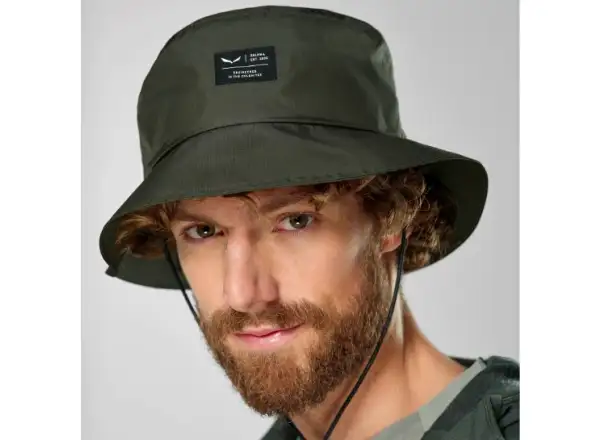 Salewa Puez PTX Rain hat Dark Olive