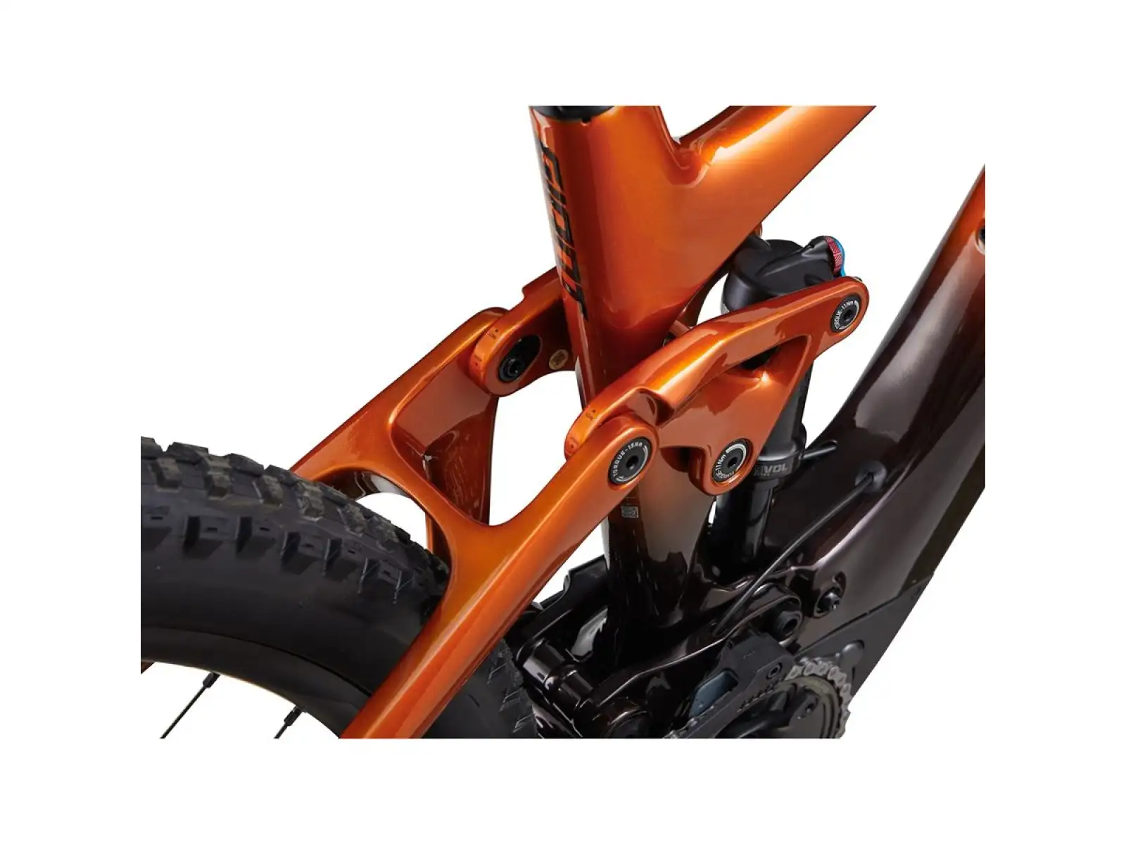 Giant Trance X Advanced E+ EL 2 mountain e-bike Amber Glow / Cordovan
