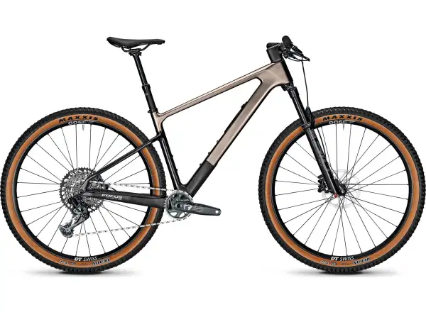 Focus Raven 8.9 DI 29" mountain bike Silver Glossy / Carbon Raw Glossy