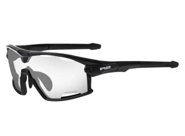 R2 Rocket glasses glossy black/photochromatic grey
