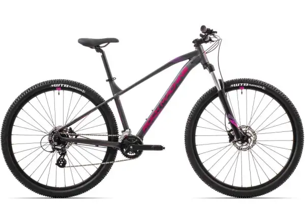Rock Machine Catherine 10-29 matte anthracite grey/pink/violet mountain bike