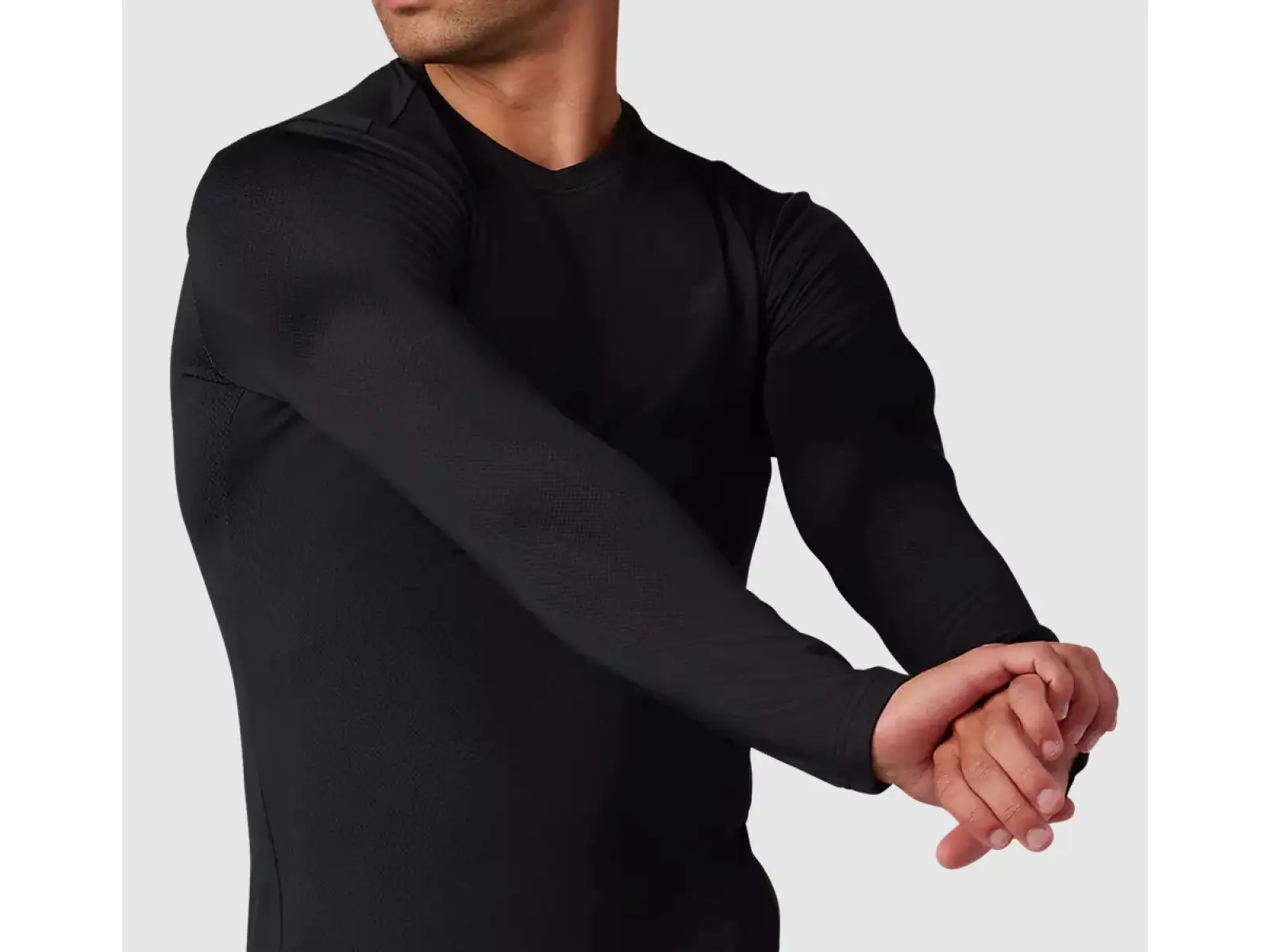 Fox Tecbase Fire men's base layer long sleeve Black