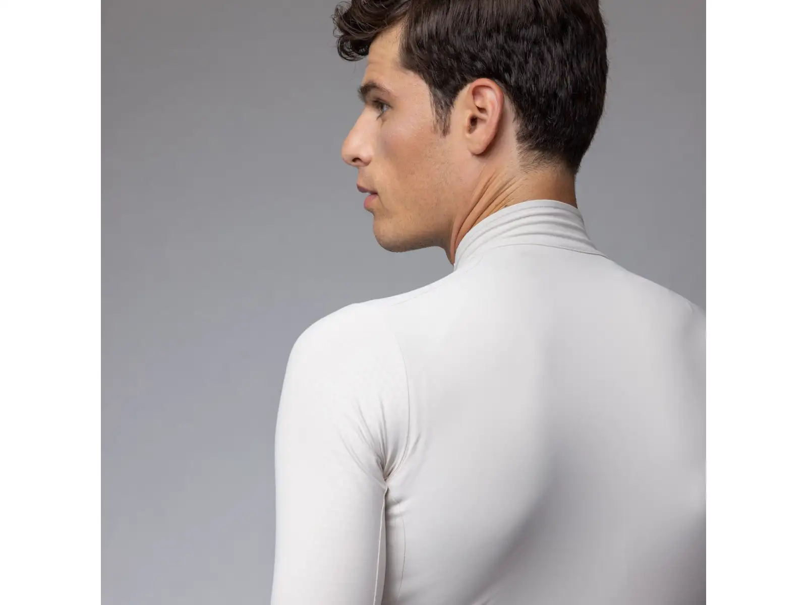 Alé R-EV1 Warm Race men's insulated cycling jersey Stone