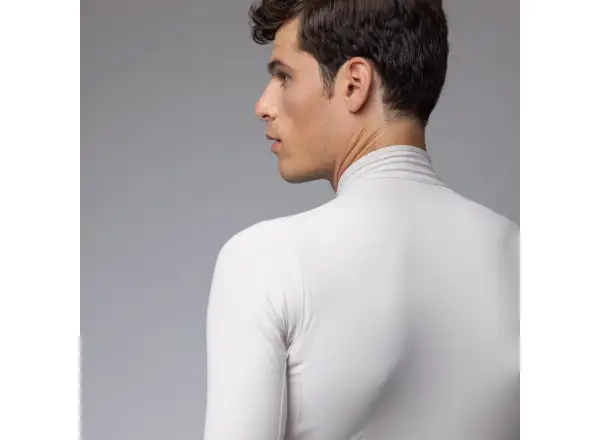 Alé R-EV1 Warm Race men's insulated cycling jersey Stone