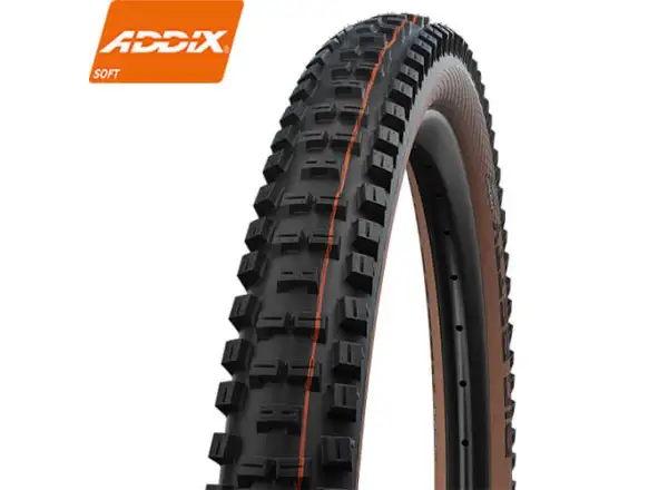 Schwalbe Big Betty Addix Soft Super Trail 29x2,40" TLE E-50 MTB tire kevlar black/bronze