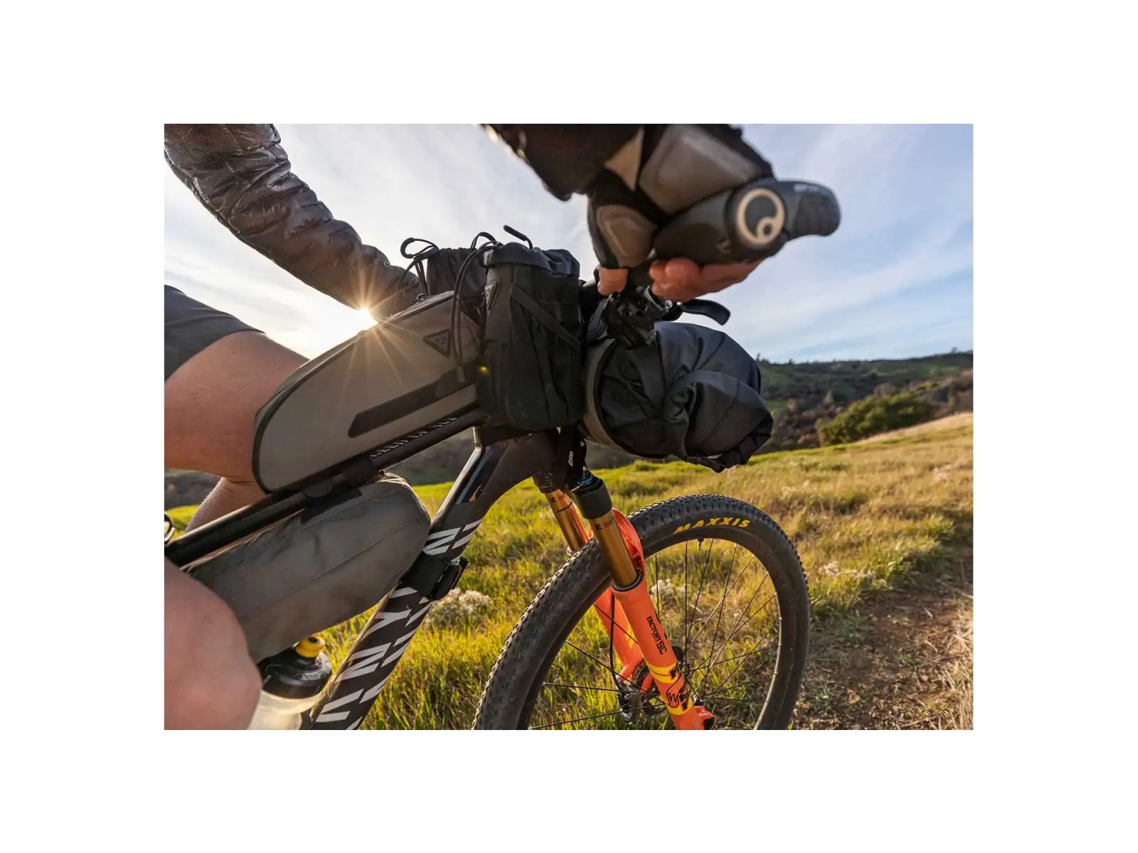 Topeak bikepacking Frontloader 8 l handlebar bag green