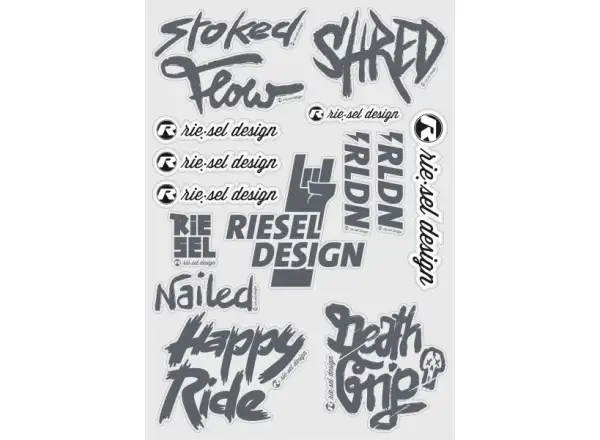 Rie:sel Design stickers mono:chrome