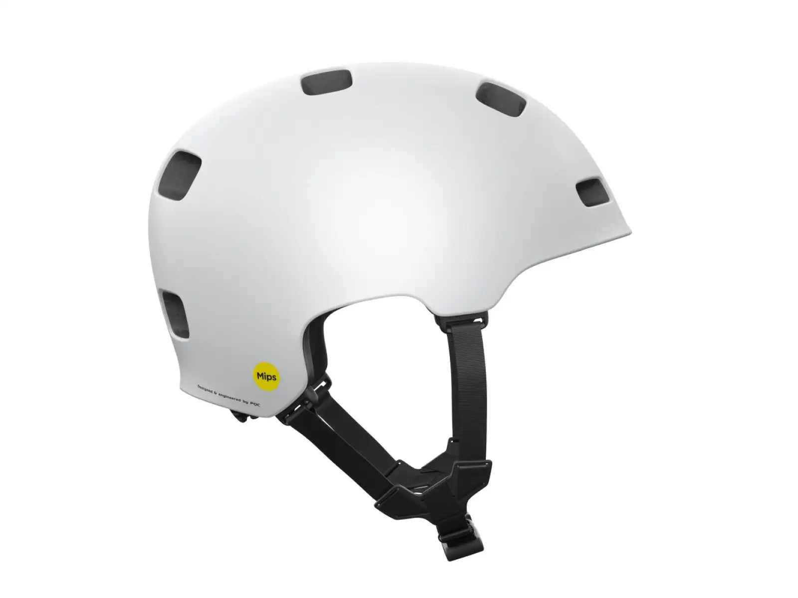 POC Crane MIPS cycling helmet Hydrogen White Matt
