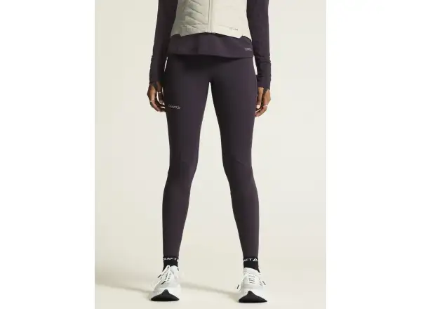 Craft ADV SubZ Wind women's running tights purple