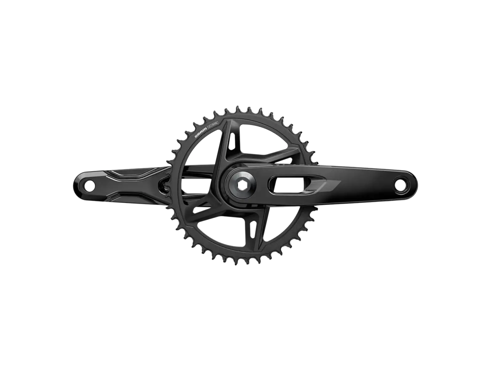 Sram Rival E1 XPLR DUB Wide crankset with chainring 42t.