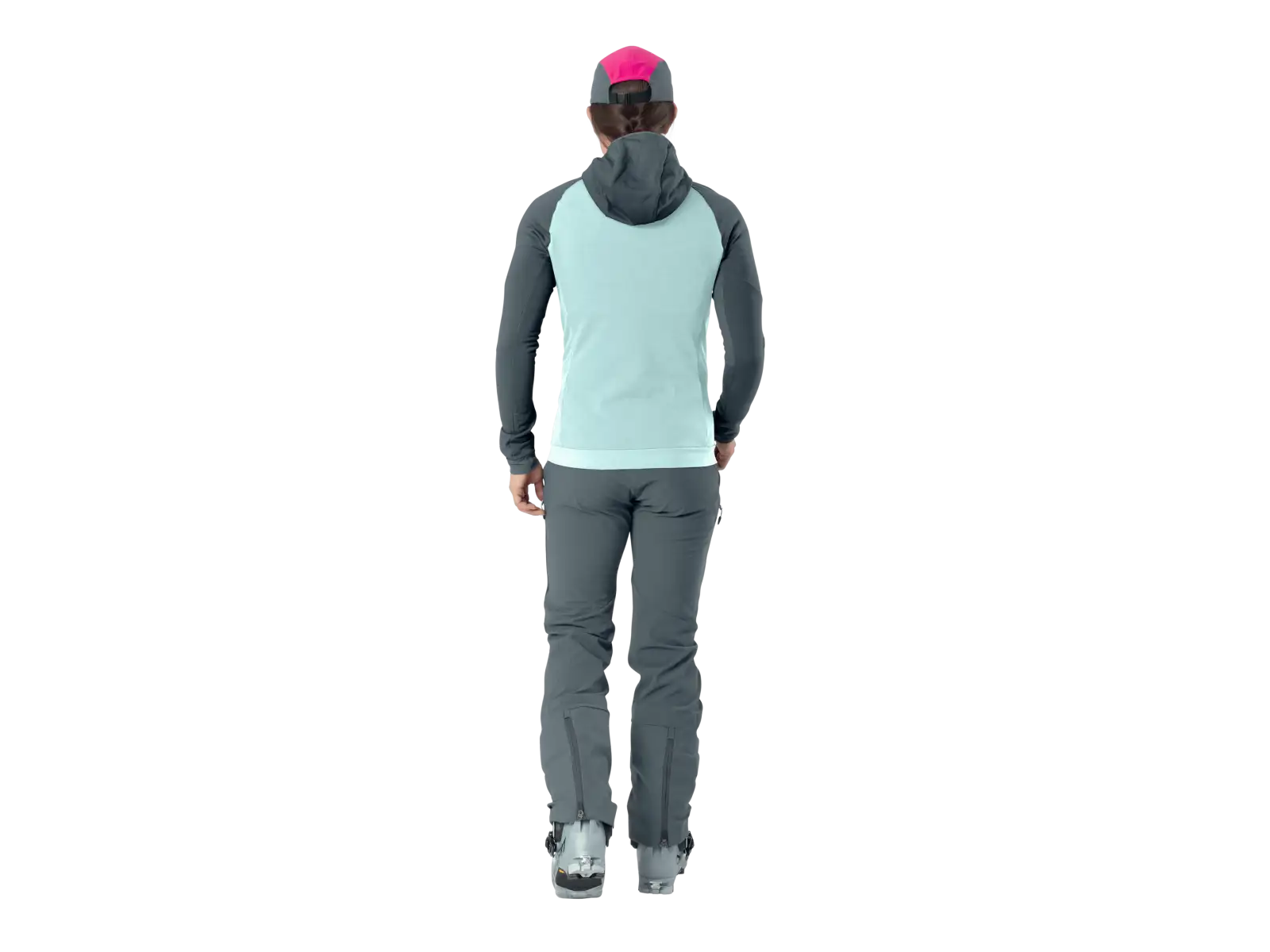 Dynafit Radical Polartec Hooded women's jacket Cinder/3180