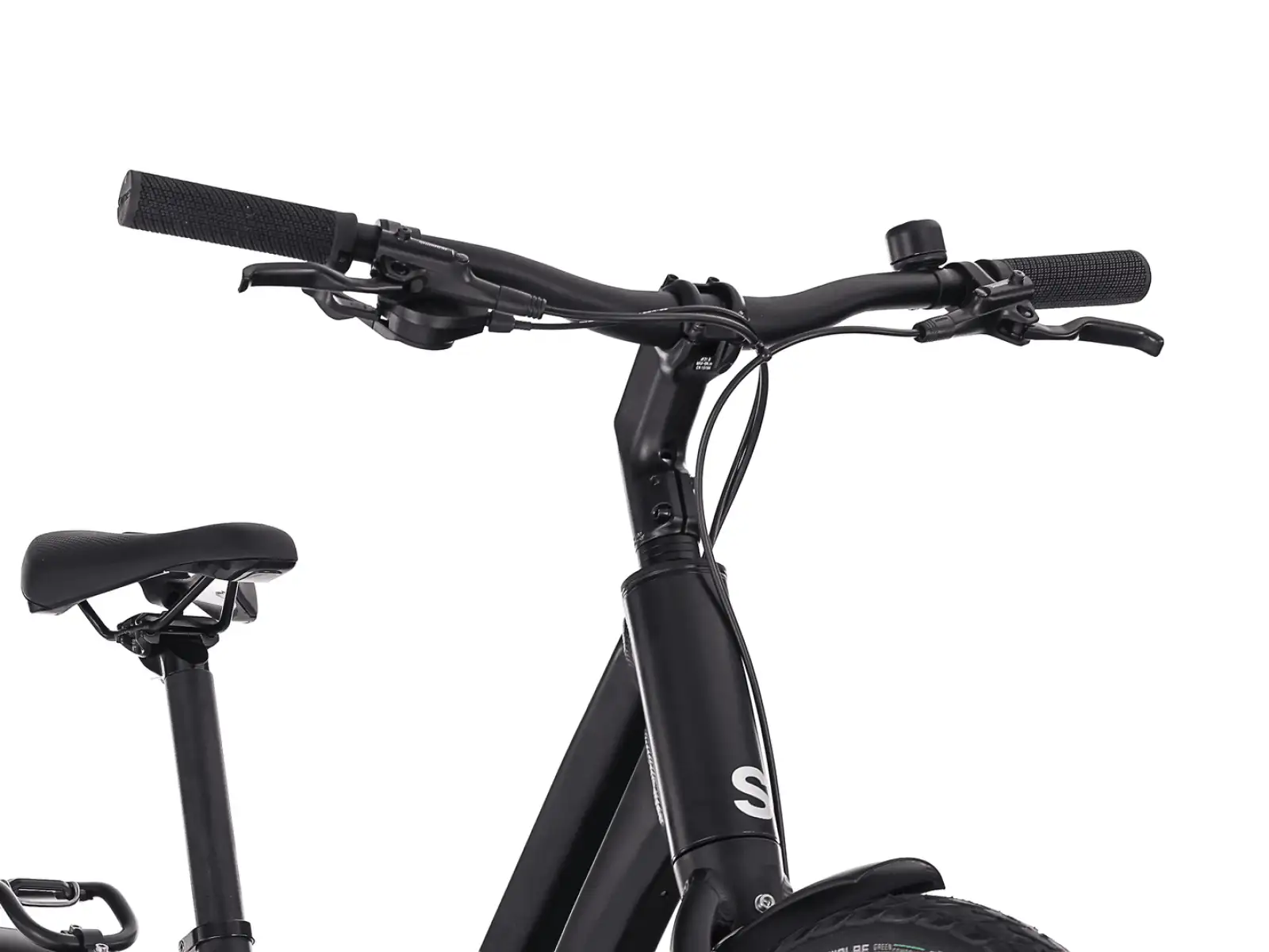 Superior Blox 6.4 T MS city bike Matte Black
