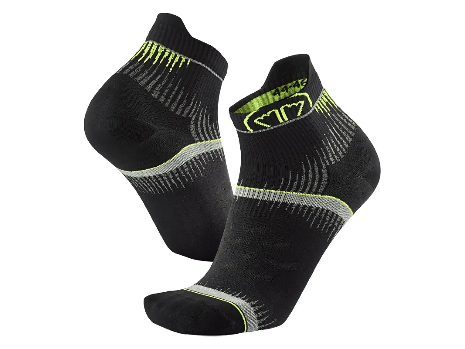 Sidas Run Ultra socks Black/Yellow