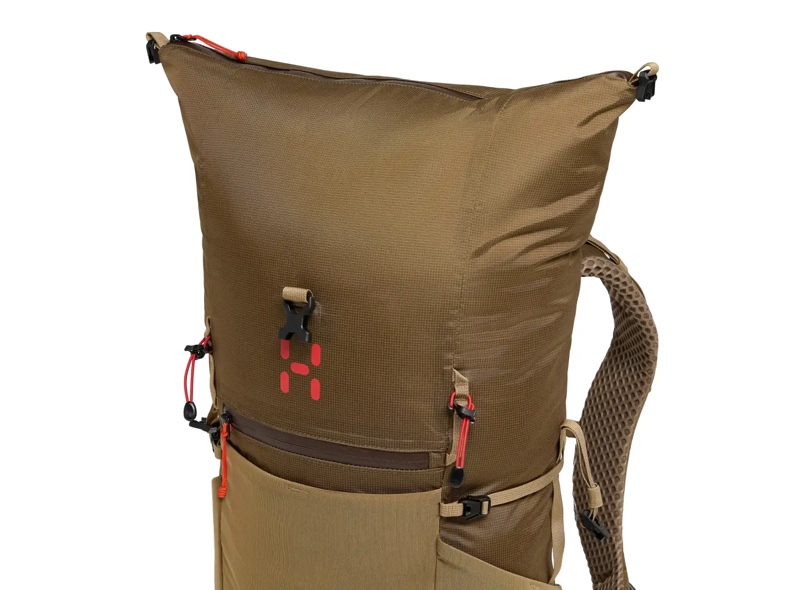 Haglöfs Magma Rolltop 40 WR backpack Teak Brown/Oak Brown 40l