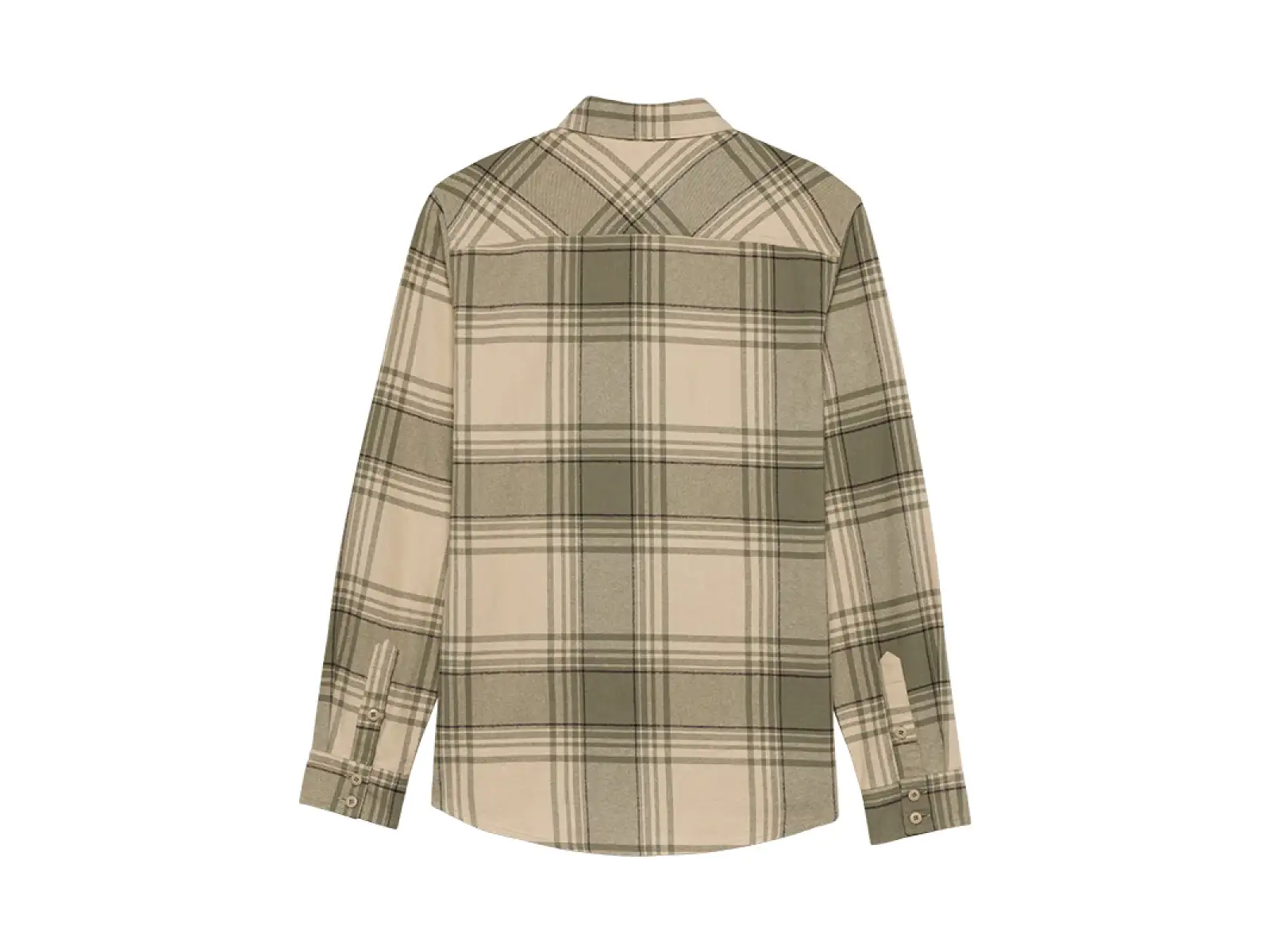 Fox Traildust Flannel men's shirt Cream