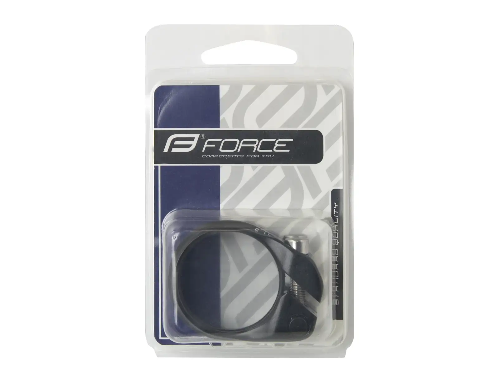 Force seat clamp for carbon frames 31.8-34.9 mm black gloss