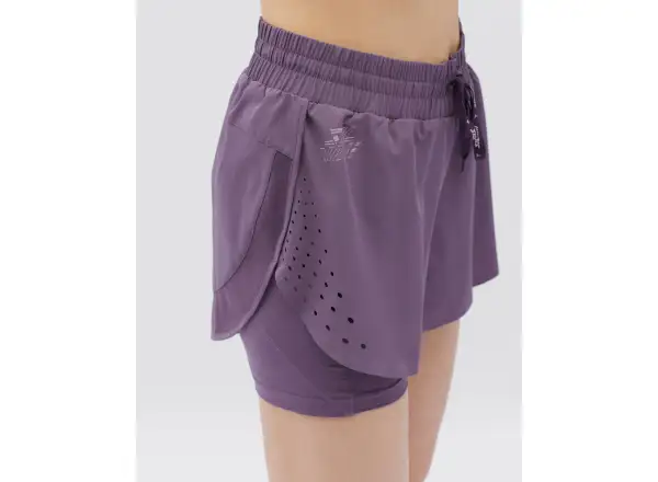 Silvini Lagiana women's shorts Plum
