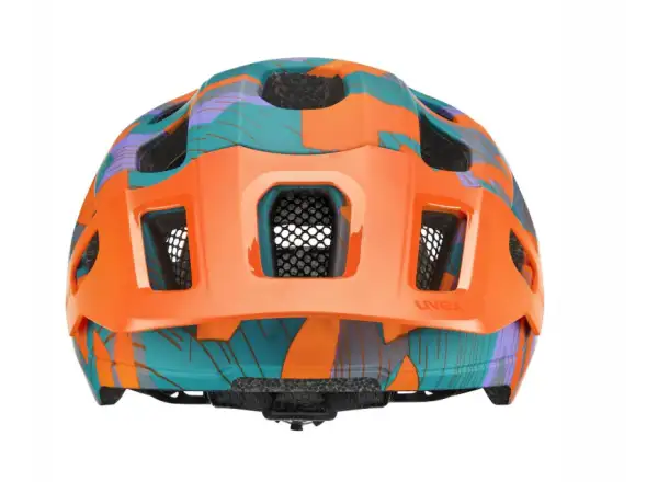 Uvex React Jr. children's helmet Papaya/Camo Matt
