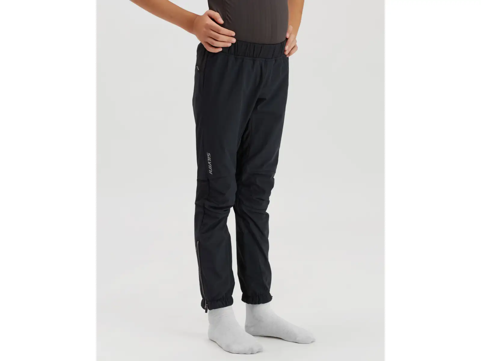 Silvini Melito CP1329 children's running pants Black
