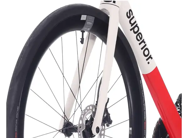 Superior RR 9.8 road bike road bike Gloss Red / White