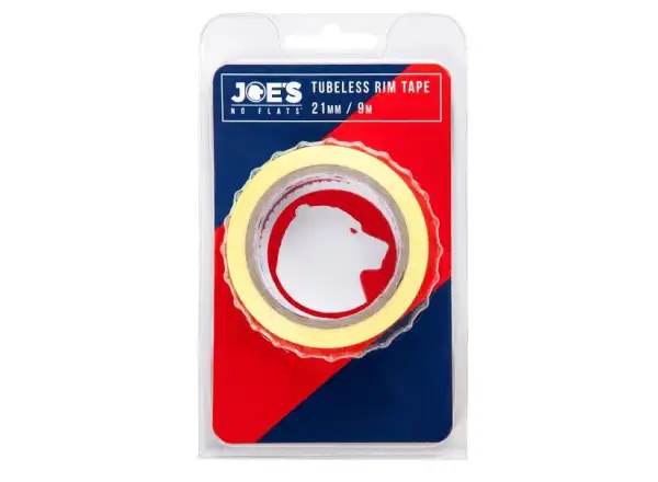 Joes Tubeless Yellow Rim Tape 9 m X 21 mm