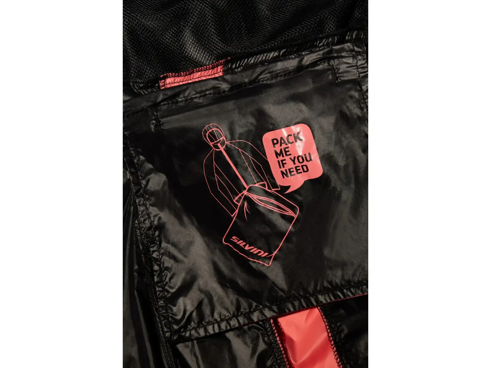 Silvini Gela women's jacket Black/Coral