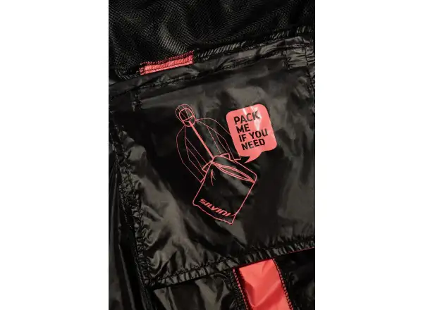 Silvini Gela women's jacket Black/Coral