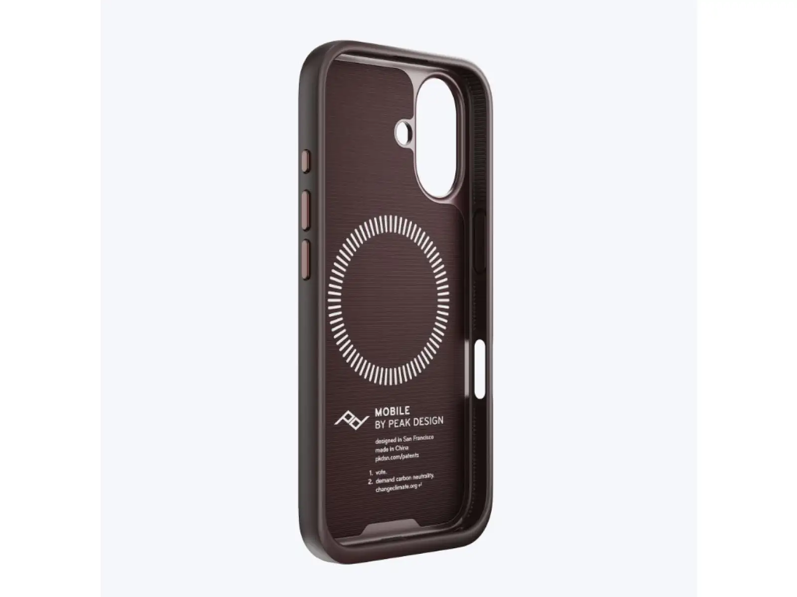 Peak Design Mobile Everyday Fabric Case iPhone 16 phone case Eclipse