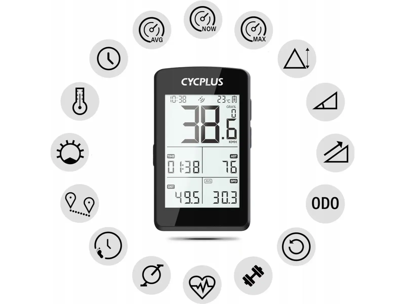 Cycplus M3 cycle computer