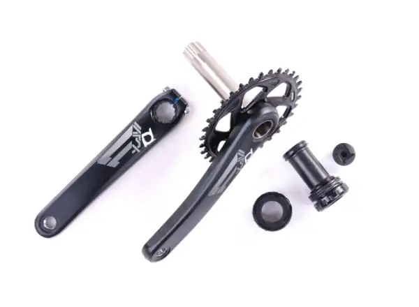 Prowheel MPX-CR096A-TT-B cranks with single chainring 175 mm 32 t. black