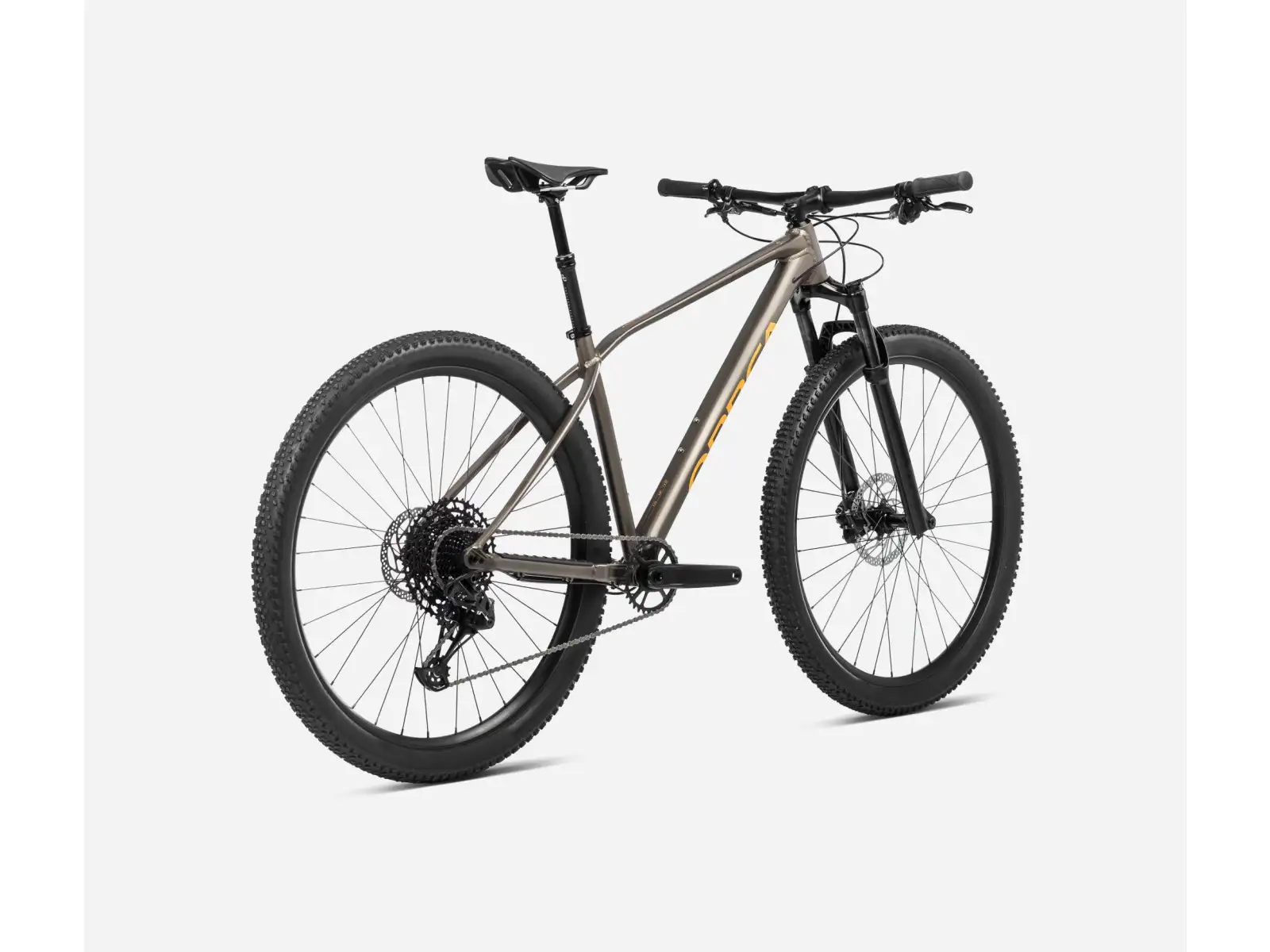 Orbea Alma H20 Mountain Bike Taupe Brown/Mango